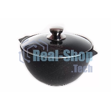 Казан для плова 4 л АП Гранит черный 54802