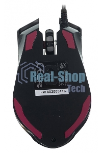 Мышь проводная A4Tech Bloody Q82 черный, 3200 dpi, USB, кнопки - 8