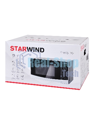 Микроволновая печь Starwind SMW3120 серебристый/черный, 20 л, 700 Вт, переключатели - сенсор
