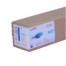 Бумага S'OK универсальная матовая с покрытием для широкоформатной печати 24'' A1 610х45,7м втулка 50