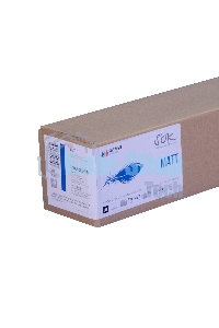 Бумага S'OK универсальная матовая с покрытием для широкоформатной печати 24'' A1 610х45,7м втулка 50