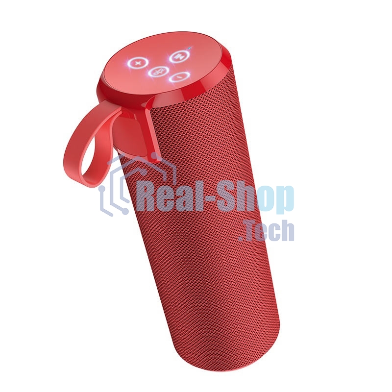 Портативная колонка bluetooth HOCO BS33 Voice sports wireless speaker, красный