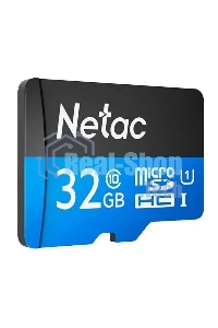 Флеш карта microSDHC 32Gb Netac P500 NT02P500STN-032G-S (без SD адаптера) 80Mb/s