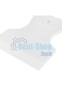 Шпатель Сибртех белая резина, 80 мм