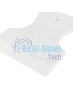 Шпатель Сибртех белая резина, 80 мм