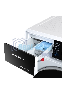 Стиральная машина c инвертором и паром Maunfeld MFWM127IWHT белый, загрузка фронтальная 7 кг, 1200 об/мин, класс: A+++