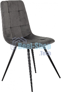Стул для дома Бюрократ CH-K1_4 комплект 4 шт т. серый Holland 18 металл черный на ножках