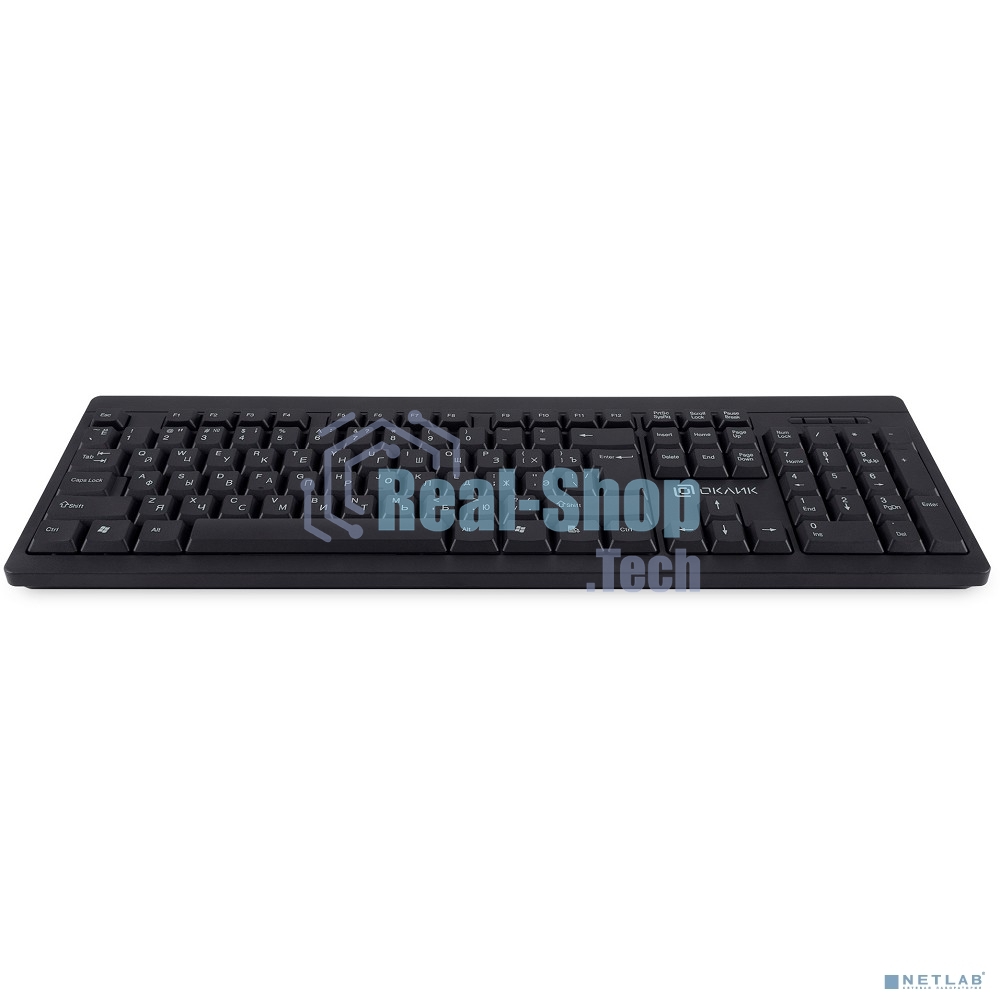 Клавиатура Oklick 95M проводная, USB Type-A, чёрный