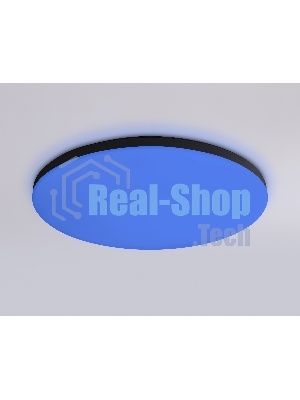 Умный светодиодный светильник FZ2004 BK черный IP54 20W 3000K-6500K+RGB Wi-Fi Алиса/Tuya/Smart Home/Alexa D300*55 (ПДУ ИК)