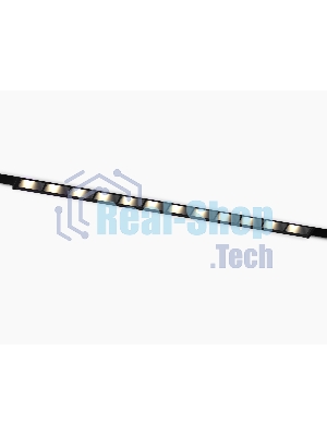 Трековый светильник GL2335 BK черный IP20 10W 3CCT 3000/4200/6400K 48V 200*10*37