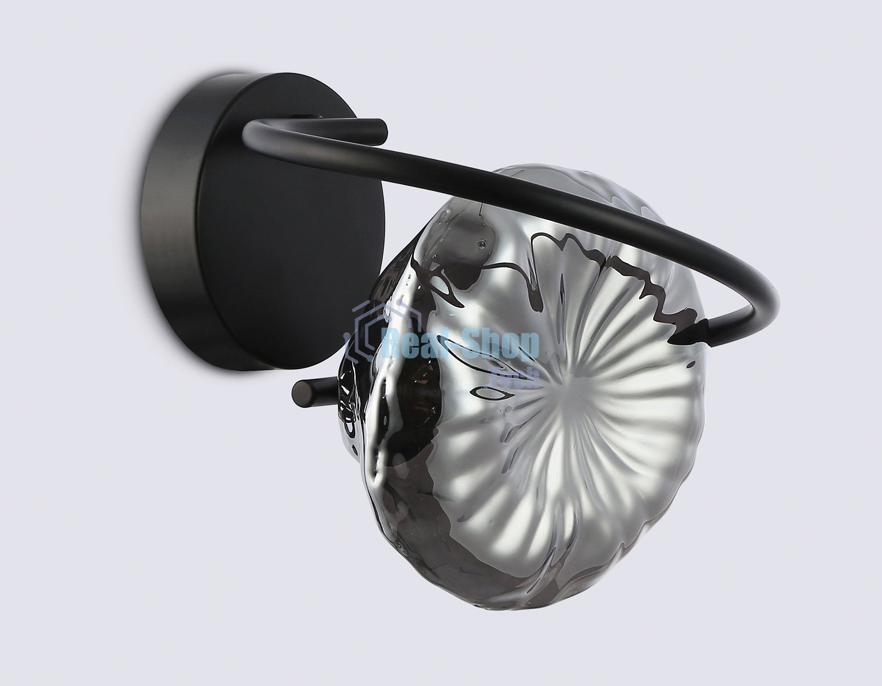 Светильник Ambrella light LH15005 BK/SM черный/дымчатый G9 max 40W 195*210*170