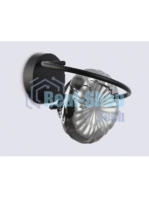 Светильник Ambrella light LH15005 BK/SM черный/дымчатый G9 max 40W 195*210*170