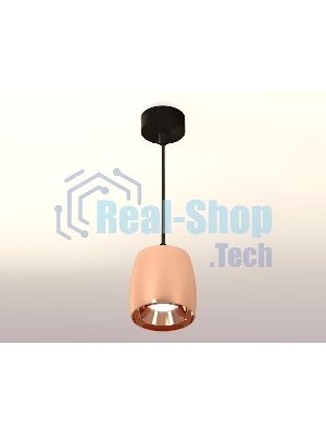Светильник Ambrella Light XP1144001 PPG/SBK золото розовое полированное/черный песок (A2302, C1144, N7035)