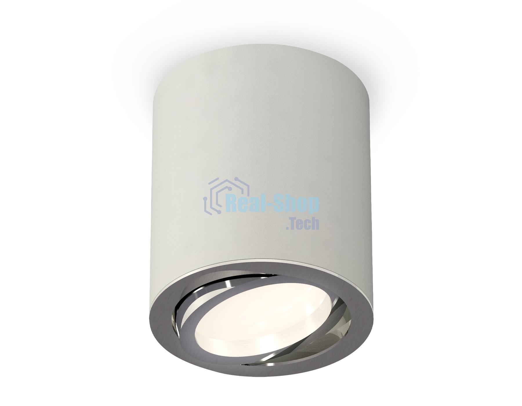 Светильник Ambrella Light XS7423021 SGR/PSL серый песок/серебро полированное MR16 GU5.3 (C7423, N7003)