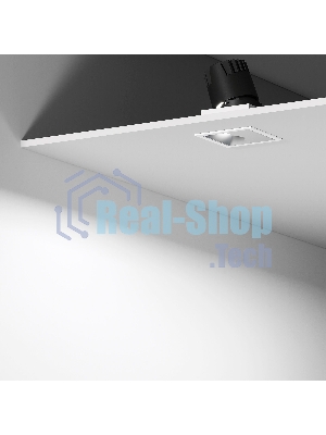 25091/LED 10W 4000K белый/хром / Потолочный светодиодный светильник