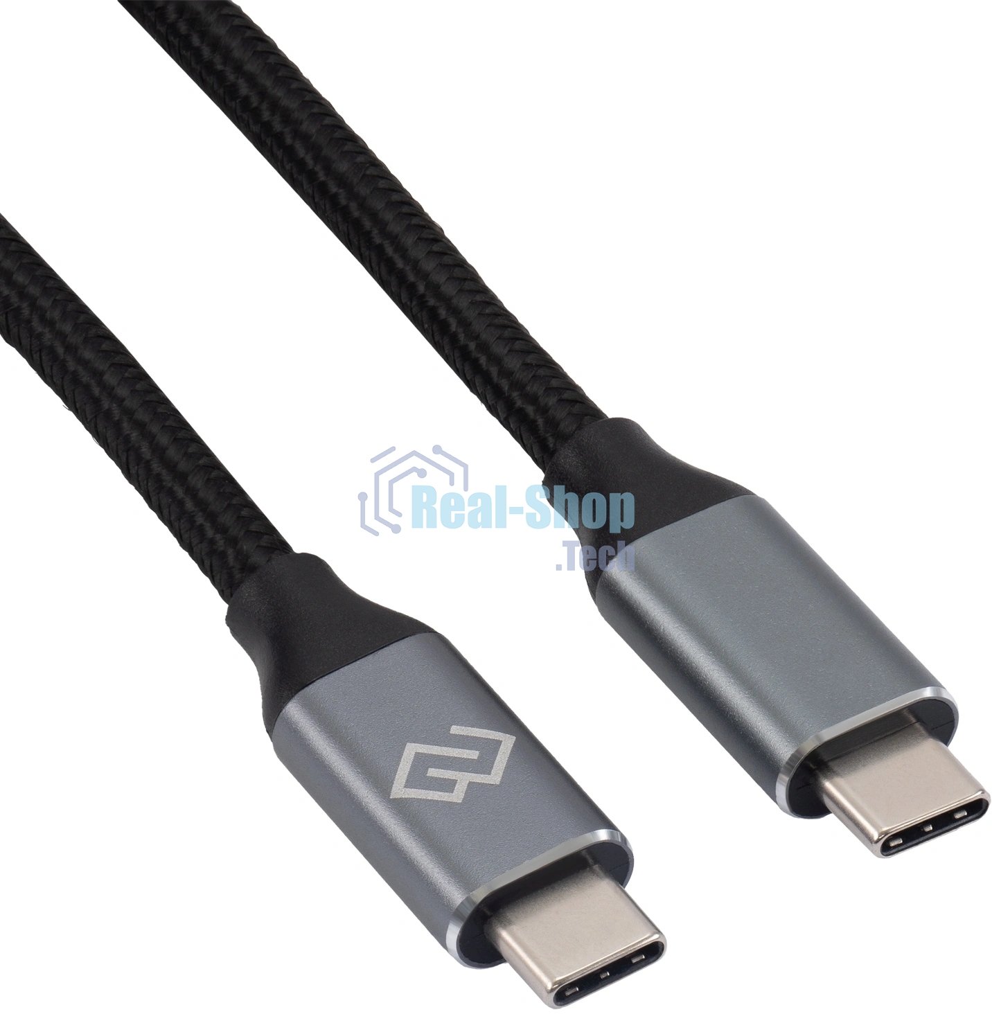 Кабель Digma D-Type-C-USB3.2-3m D-TYPE-C-USB3.2-100W-4K-3M 3м черный