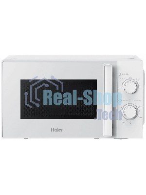 Микроволновая печь Haier HMB-MM207WA белый, 20 л, 700 Вт, переключатели - поворотный механизм