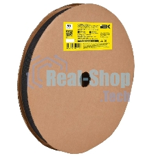 Оплетка кабельная IEK UBS20-PL-3015-050-K02, 30/15мм, 50м, термоусадочная, черная