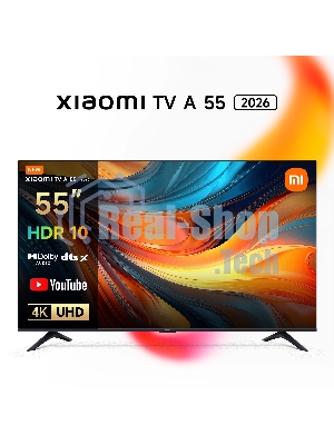 Телевизор Xiaomi TV A 55 2026 L55MB-ARU черный DLED UHD 60Hz Smart TV