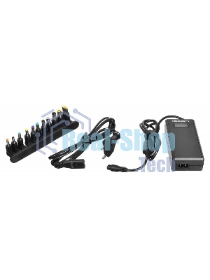 Блок питания Ippon D65U автоматический 65W 15V-19.5V 8-connectors 1.5A 1xUSB 2.1A от бытовой электросети LСD индикатор