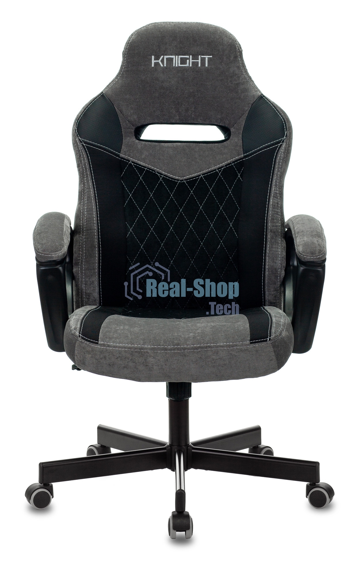 Кресло игровое Бюрократ VIKING 6 KNIGHT B FABRIC черный крестовина металл/пластик