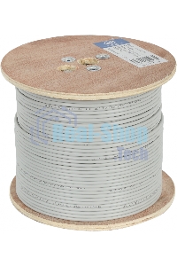 Кабель сетевой Ningbo FTP 4 пары cat5E solid 0.5мм CCA molded 305м серый