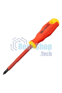 Набор отверток Сибртех диэлектрических до 1000в тестер crv двухкомпонентные рукоятки (5шт.)