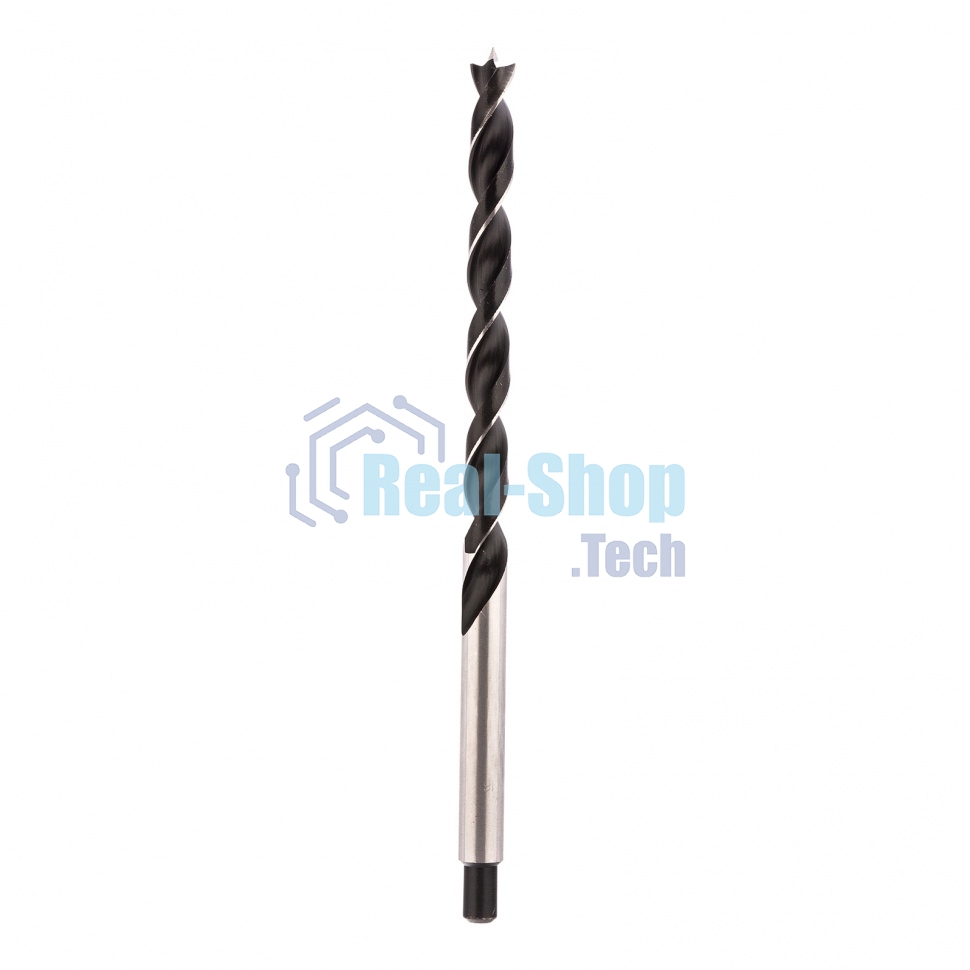 Сверло по дереву Сибртех, 16х300 мм, цилиндрический хвостовик