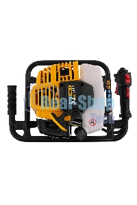 Мотобур Denzel DX-52, объем двигателя 52 см3, соединение 20 мм, без шнека