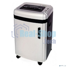 Шредер Office Kit S230 2x15 (секр.P-5)/фрагменты/17лист./35лтр./скрепки/скобы/пл.карты/CD