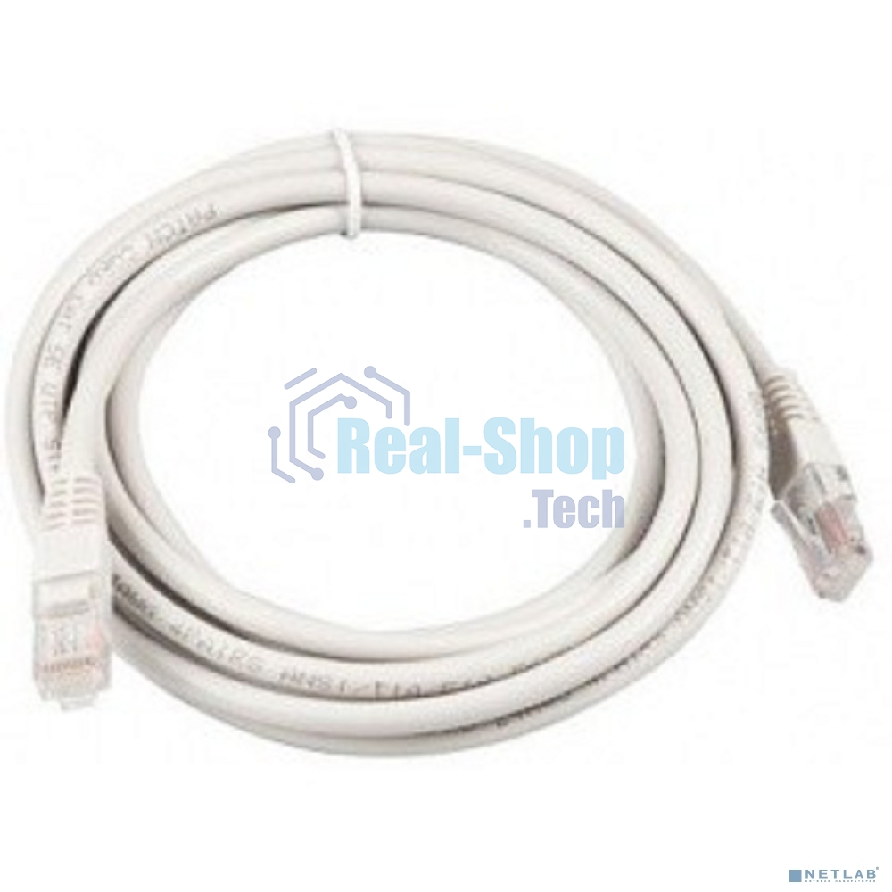 Патч-корд UTP cat.5e, 1.5м ExeGate серый