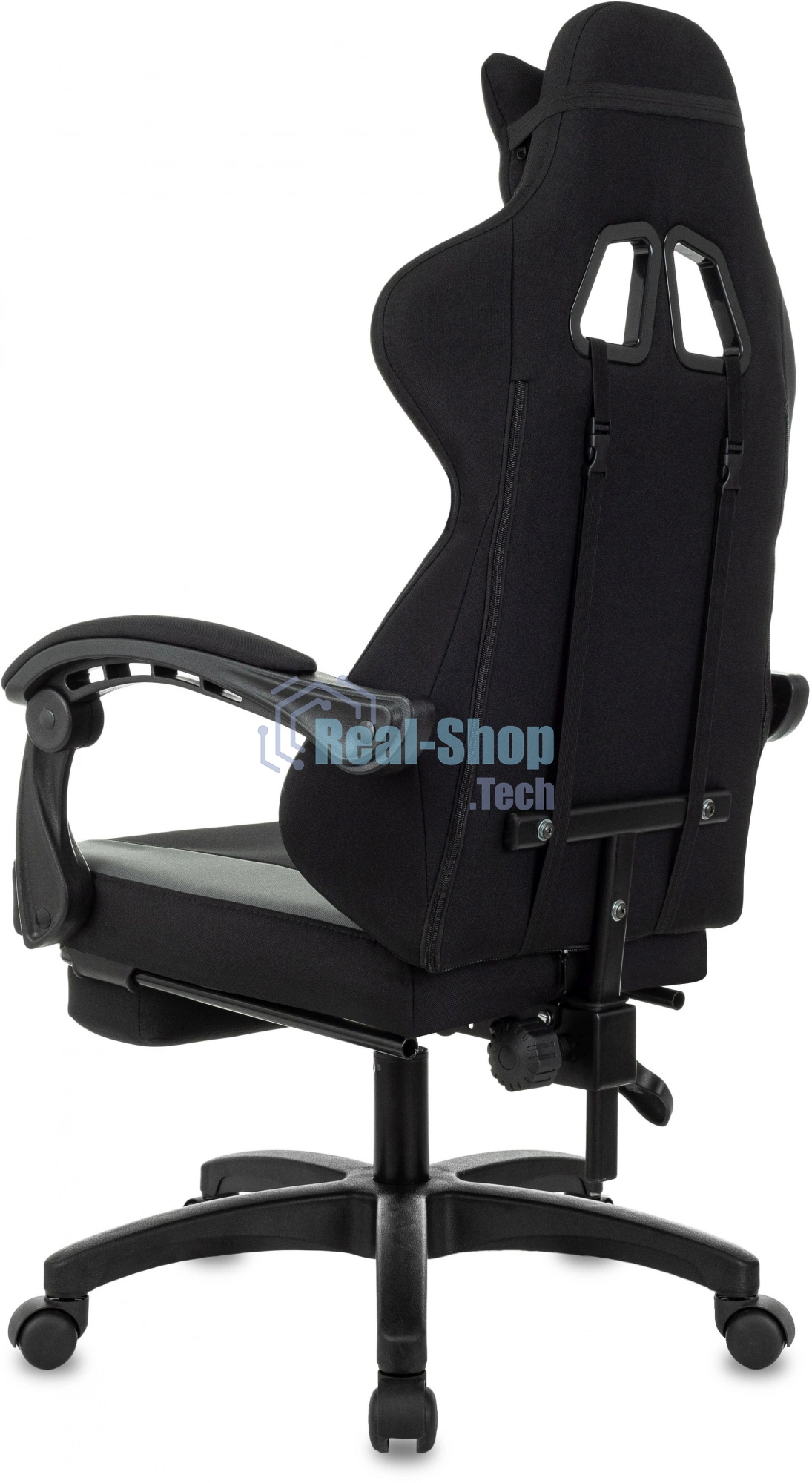 Кресло игровое Zombie Weaver черный/серый