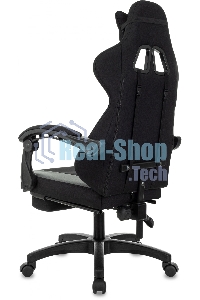 Кресло игровое Zombie Weaver черный/серый