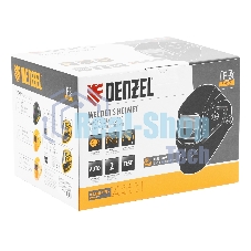 Щиток защитный лицевой (маска сварщика) Denzel F6, см. окно 93х43, Real Color, DIN 5-8/9-13