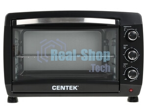 Мини-печь Centek CT-1532-46 (черн) 46л 2000 Вт,, таймер 90 мин, 4 режима, max 320°