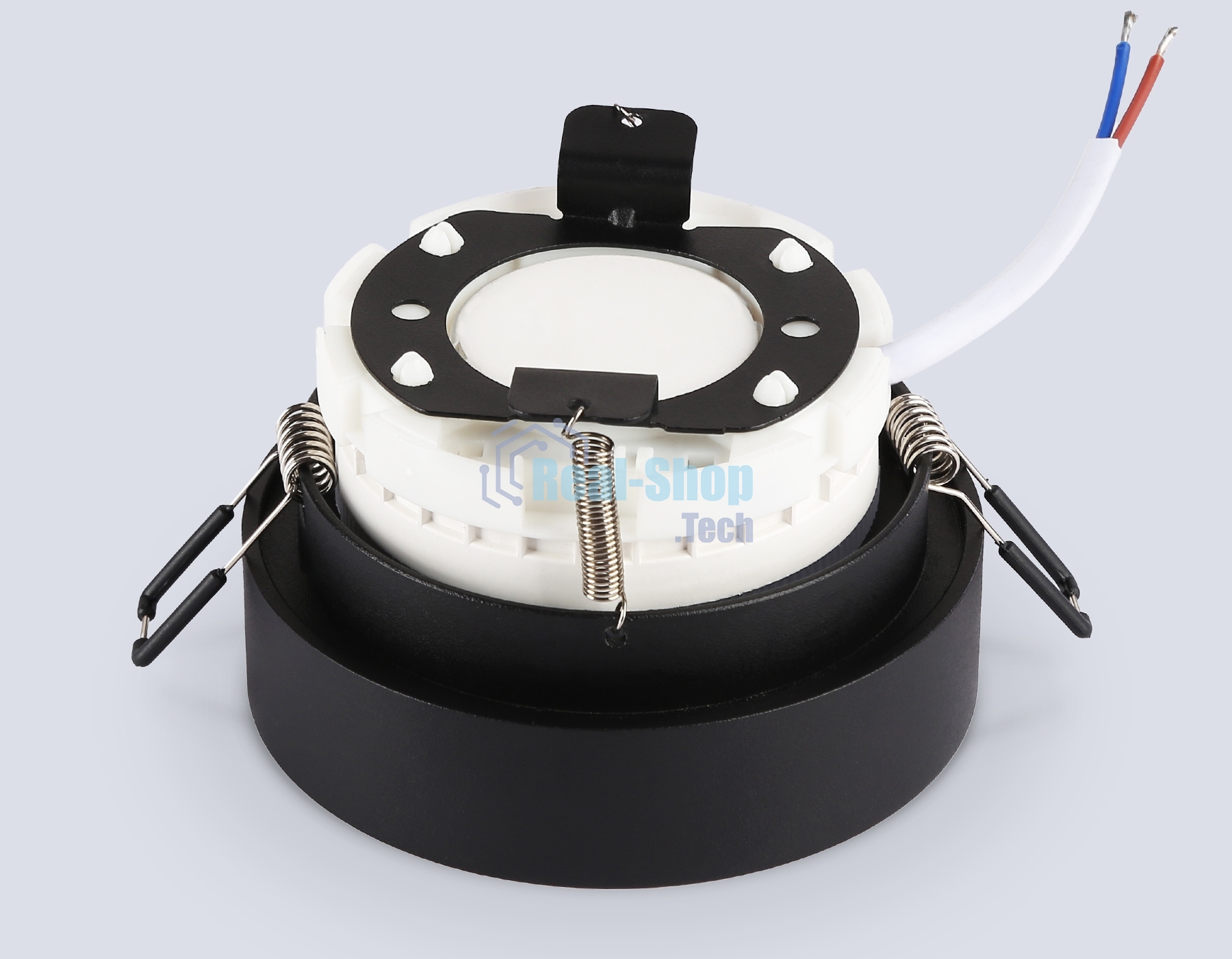 Светильник Ambrella light TN51817 BK черный IP20 GX53 D100*63