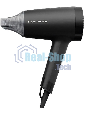 Фен Rowenta Express Style CV1803F0 черный/серый, 1600 Вт, компактный