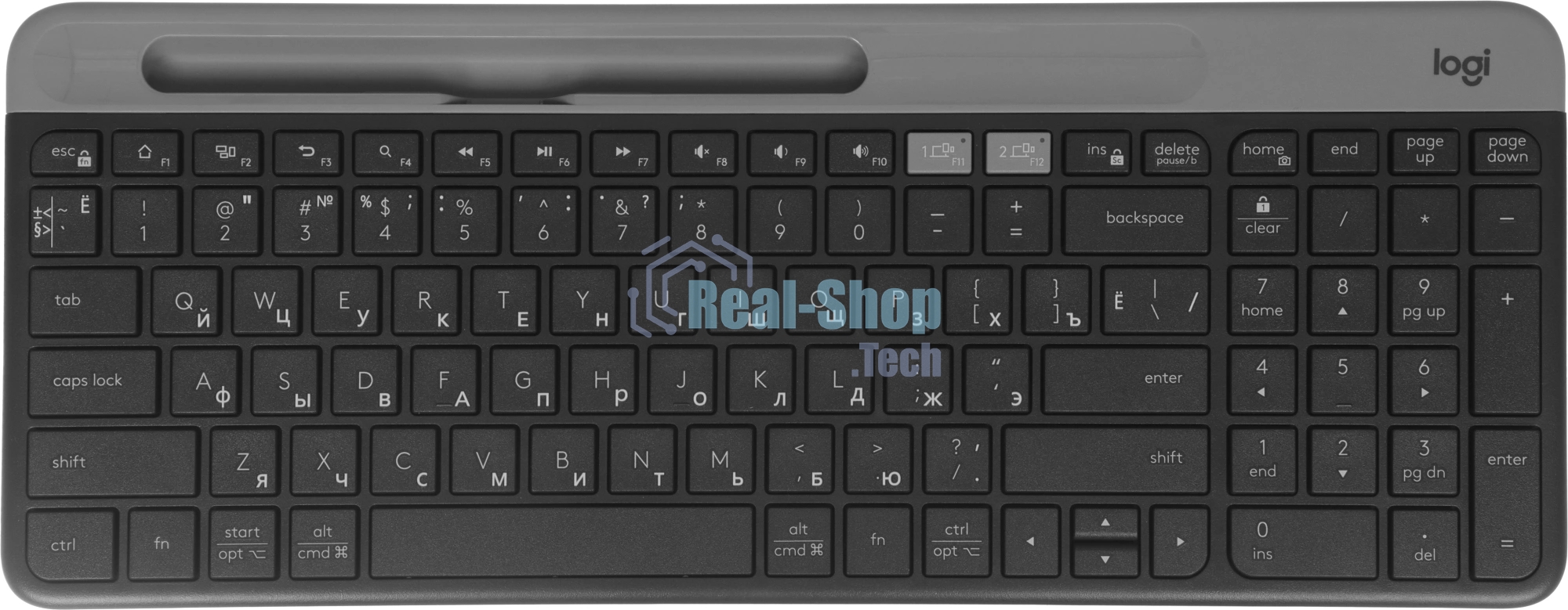 Клавиатура беспроводная Logitech K580 (920-009208) черный