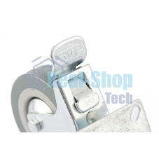 Колесо поворотное Сибртех с тормозом d-100 мм, крепление  платформенное