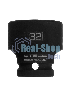 Головка ударная шестигранная Stels 32 мм, 1/2