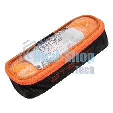 Трос буксировочный Stels 54383 10 тонн, 2 крюка, сумка на молнии, россия