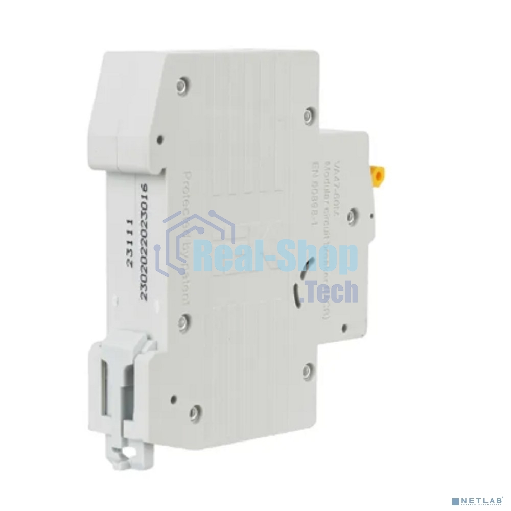 Выключатель автоматический однополюсный ВА47-60M 1Р 16А 6кА С MVA31-1-016-C IEK