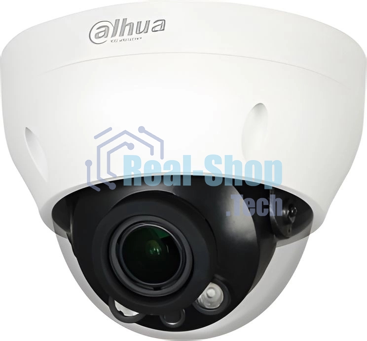 Купольная IP-видеокамера Dahua DH-IPC-HDPW1431R1P-ZS-S4 4Мп, 1/3” CMOS, моторизованный объектив 2.8~12мм, ИК-подсветка до 40м, IP67, корпус: пластик