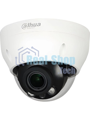Купольная IP-видеокамера Dahua DH-IPC-HDPW1431R1P-ZS-S4 4Мп, 1/3” CMOS, моторизованный объектив 2.8~12мм, ИК-подсветка до 40м, IP67, корпус: пластик