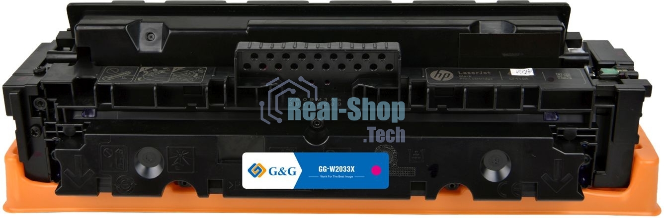 Картридж лазерный G&G GG-W2033X, 415X пурпурный (6000 стр.) для HP LJ M454/MFP M479