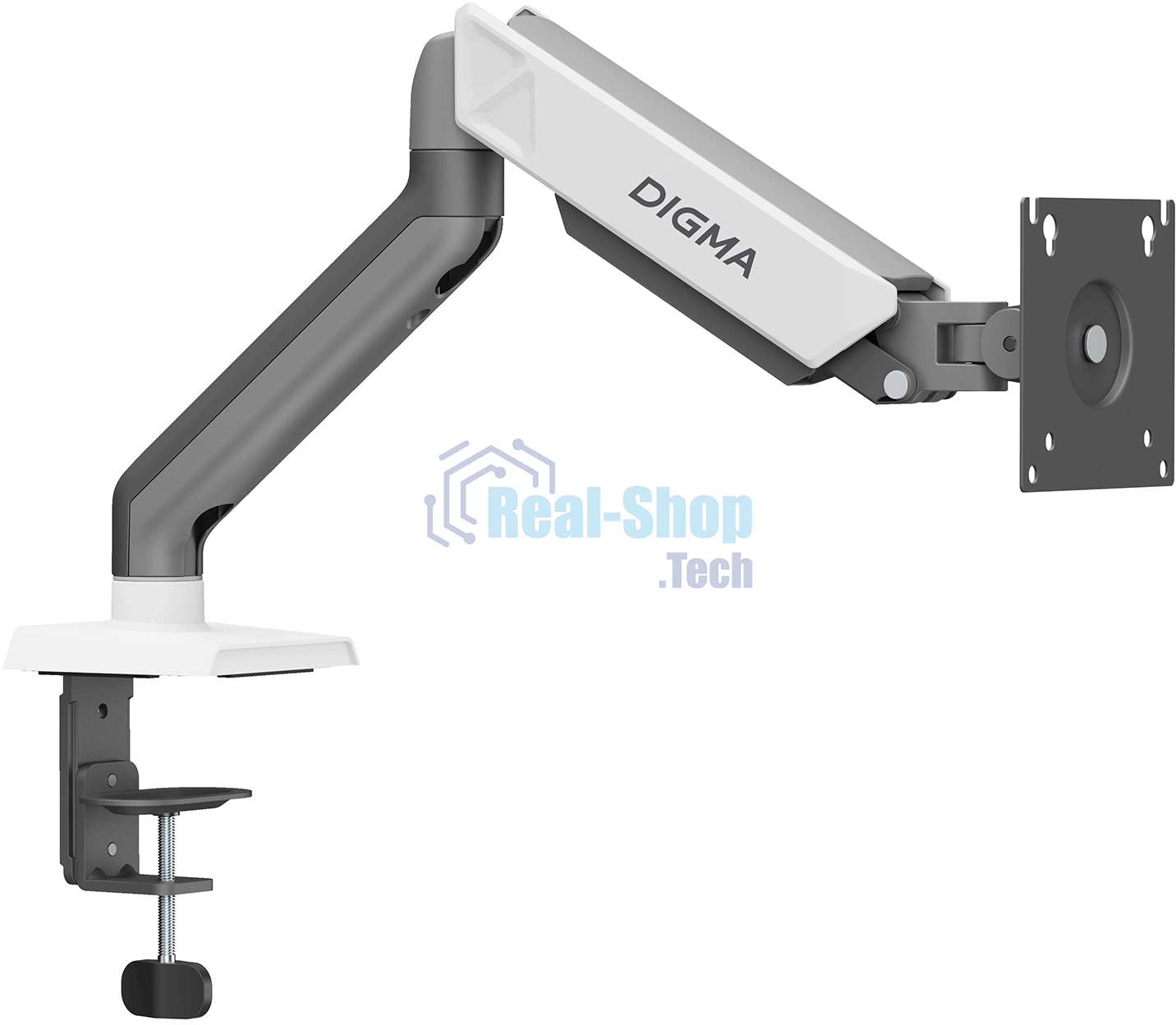 Кронштейн для мониторов ЖК Digma D-MM101 серый 17