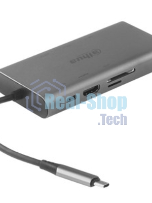 USB-концентратор Dahua TC35, USB Type-C, HDMI + USB 3.0 + PD Docking Station, USB