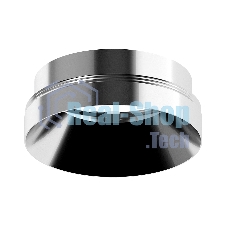Насадка для корпуса светильника N7032 PSL серебро полированное D70*H27mm Out10mm MR16