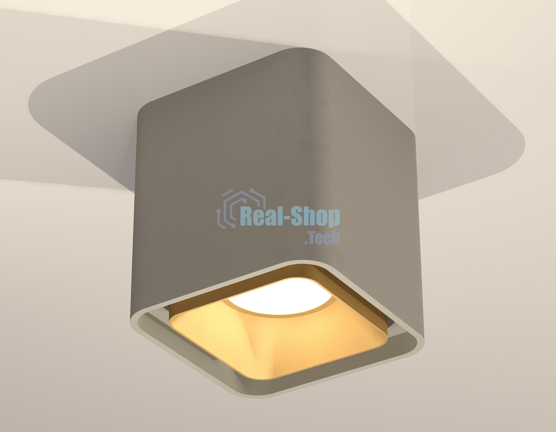 Светильник Ambrella Light XS7842004 SGR/SGD серый песок/золото песок MR16 GU5.3 (C7842, N7704)