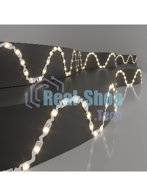 Лента светодиодная S 2835 12V 60Led 6W IP20 / гибкая 60Led 6W IP20 3300K теплый белый